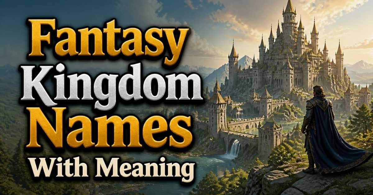 Fantasy Kingdom Names With Meaning