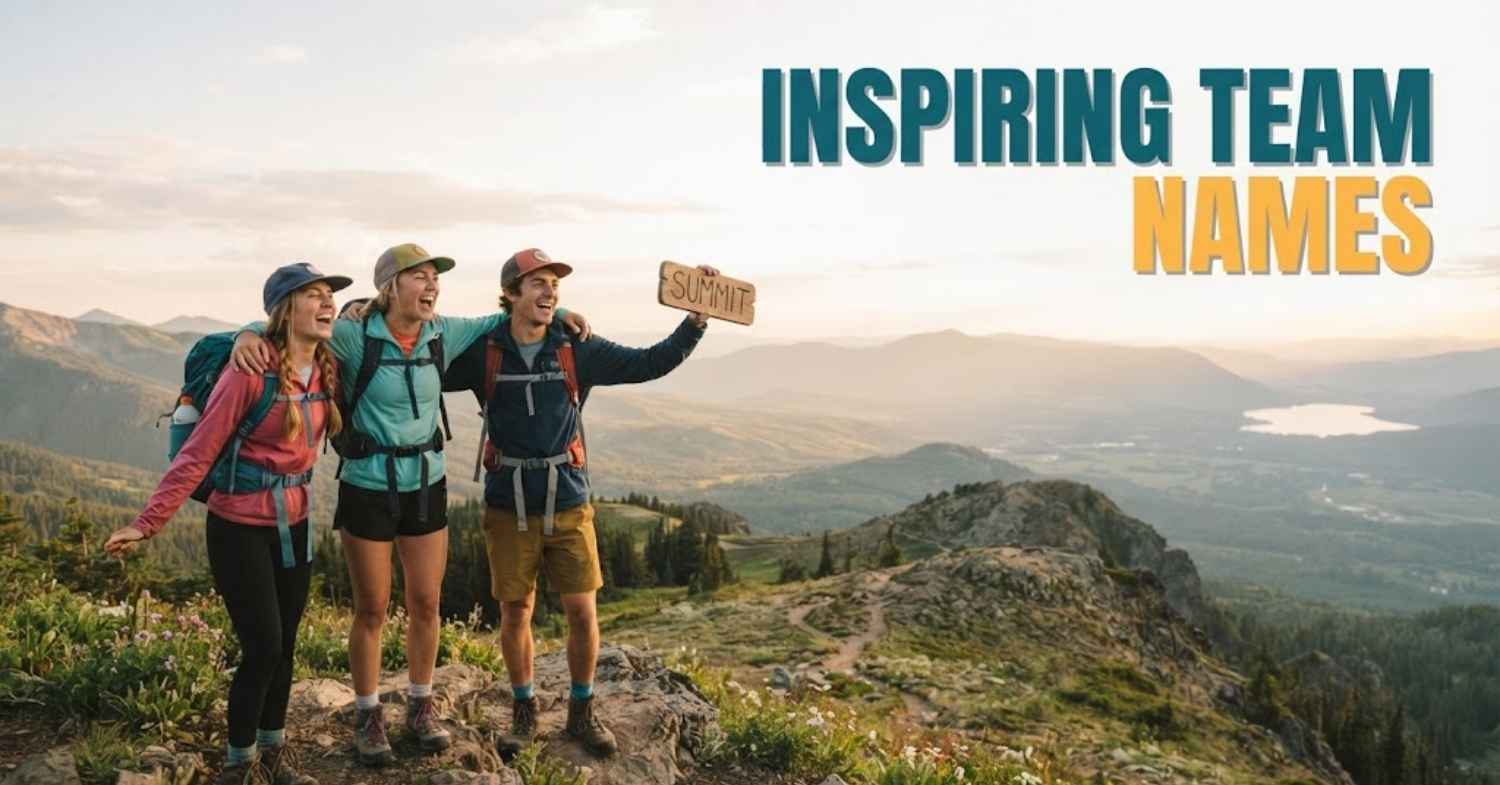Inspiring Team Names