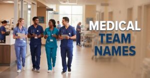 Medical Team Names