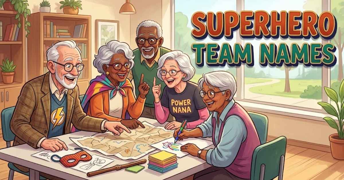 Superhero Team Names