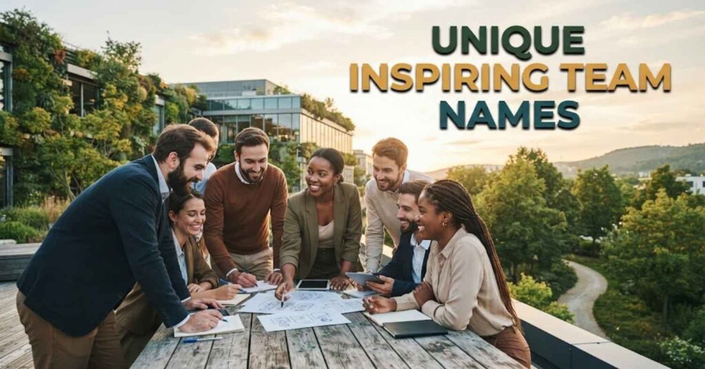 Unique Inspiring Team Names