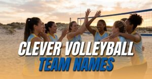 clever volleyball team names
