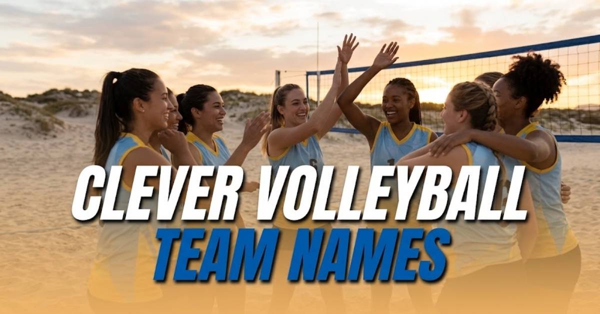 clever volleyball team names
