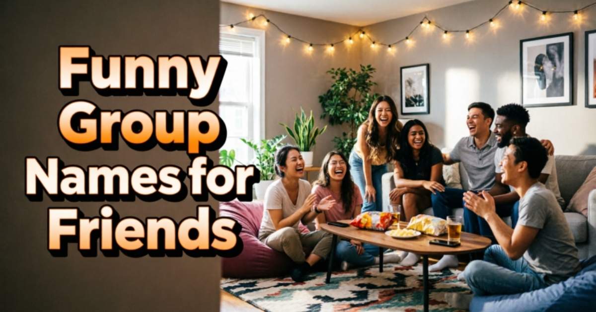 Best Funny Group Names for Friends Girl Squads Will Love