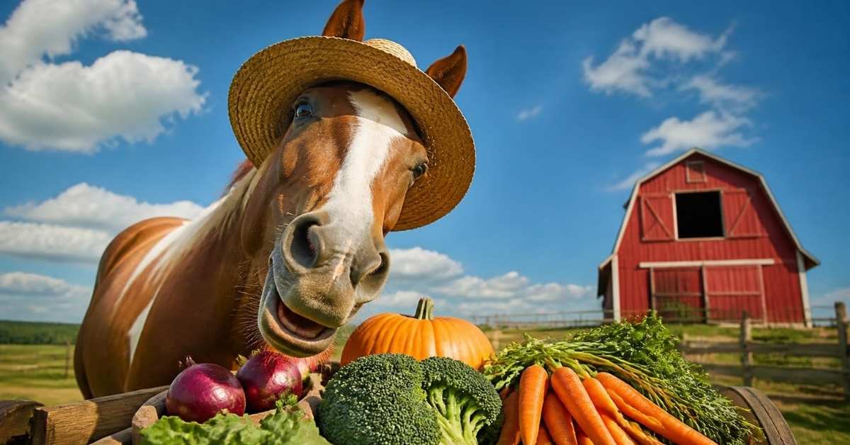 Farm-Themed Funny Horse Names