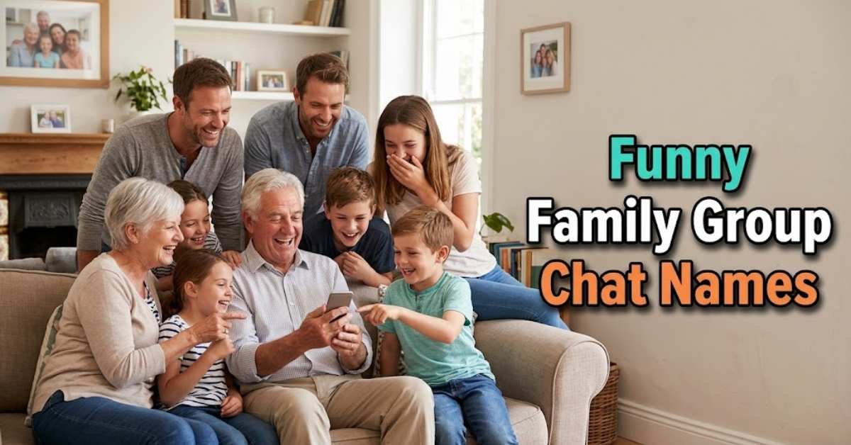 Funny Family Group Chat Names
