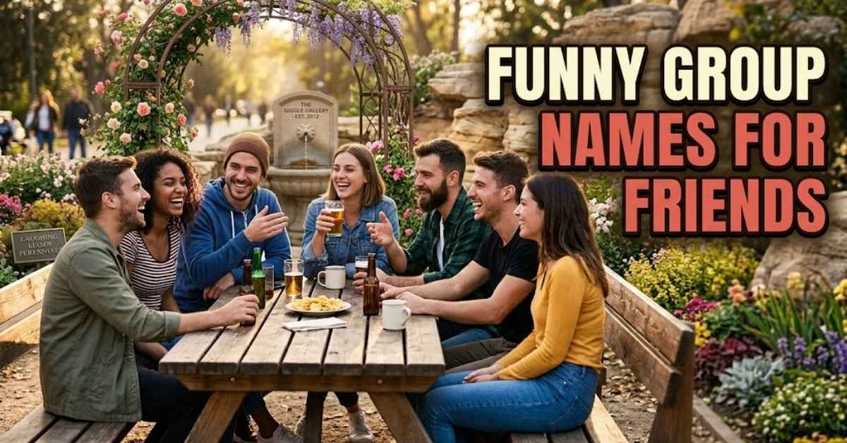 Funny Group Names for Friends