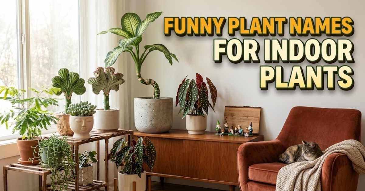 Funny Plant Names for Indoor Plants