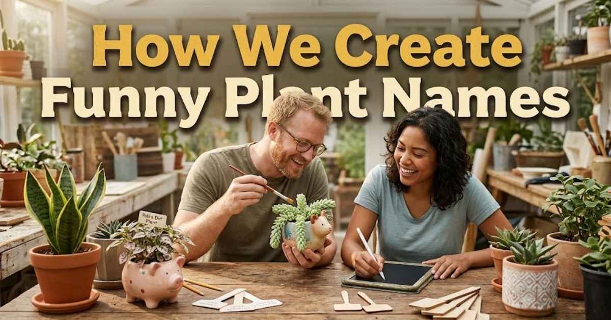 How We Create Funny Plant Names