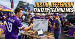Justin Jefferson Fantasy Team Names
