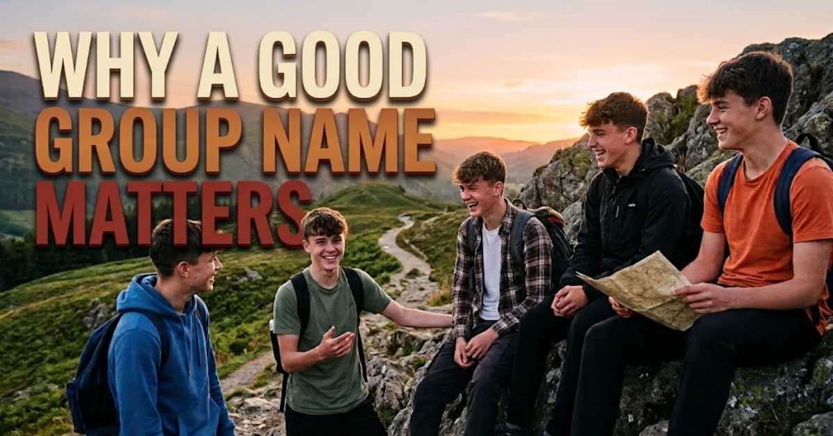 Why a Good Group Name Matters